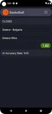 AI Prediction android App screenshot 0